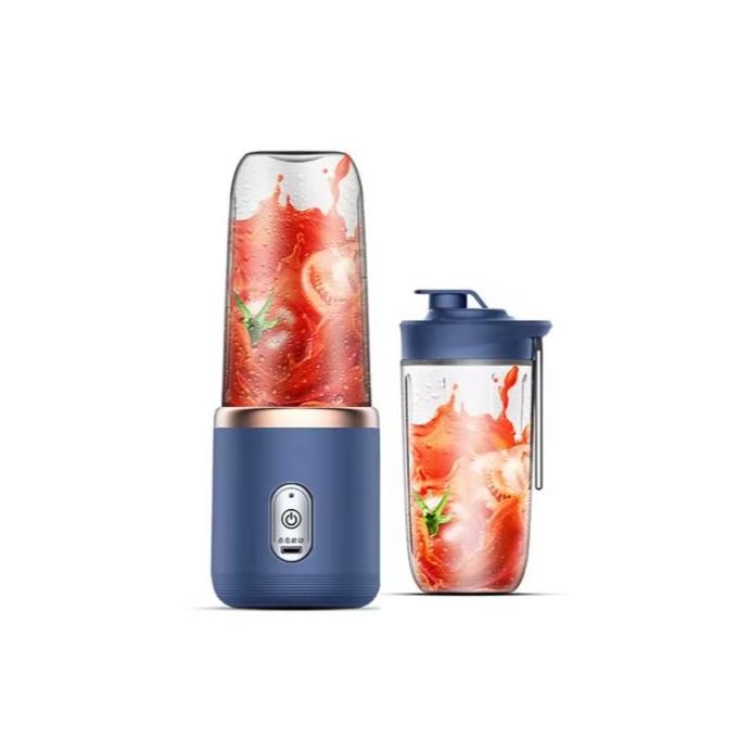 Portable Juicer Blender with a Mini Juice Cup - 2 in 1 with 6 Blades - Multicolor