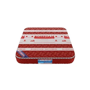 Rosefoam 5*6 6Inch Orthopedic Mattress 74x60x6 - Maroon