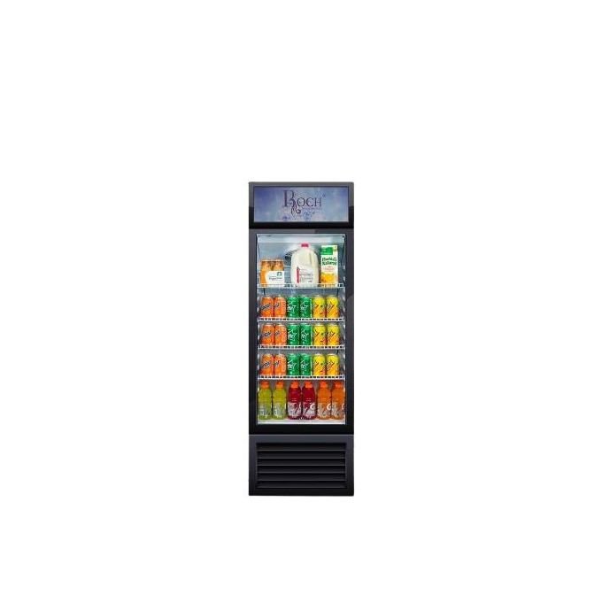 Roch 350L Commercial Beverage Cooler Showcase Fridge – Black
