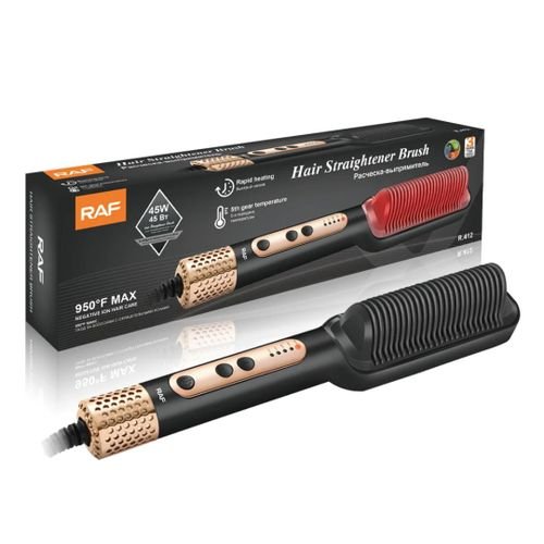 RAF Electric Hair Straightener - Multicolor