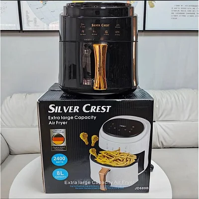 Silver Crest 8L Extra Large Digital Air Fryer – Multicolor