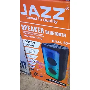 Jazz Amplified Rechargeable Speaker With Bluetooth, Professional Audio System Ac/Dc~12v/7A