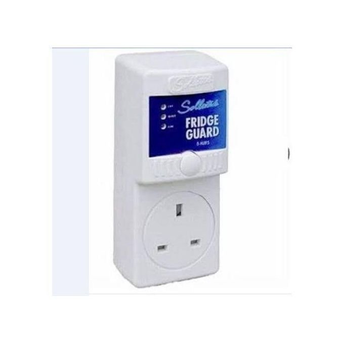 Sollatek Fridge Guard 13 Amp Automatic Voltage Protector – White