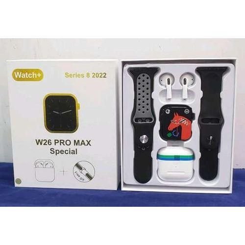 W26 Pro Max Smart Watch + Free Airpods