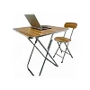 Foldable reading Table and Chair - Multicolor