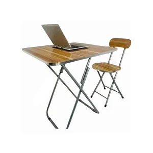 Foldable reading Table and Chair - Multicolor