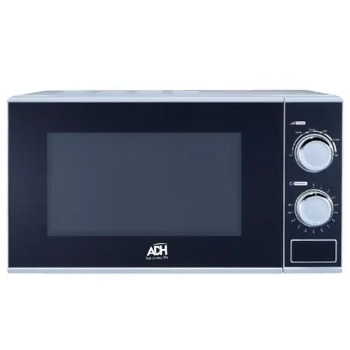 ADH 20 Liters Manual Microwave Oven – Black/Silver.