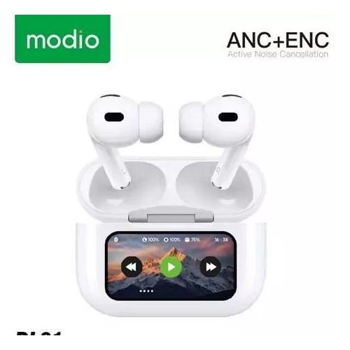 Modio Smart Touch Display Wireless Earphones