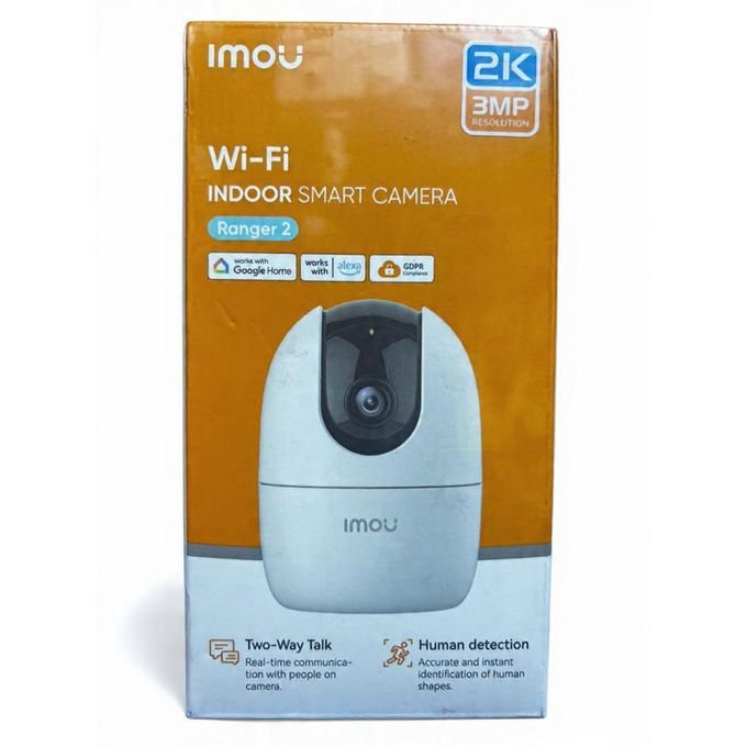 Imou Ranger 2 2K/3MP WiFi Indoor Security Camera Smart Home Monitor