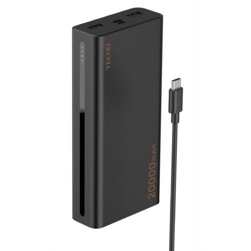 Tecno Powerbank 20000mAh 22.5W Fast Charging Sleek Design
