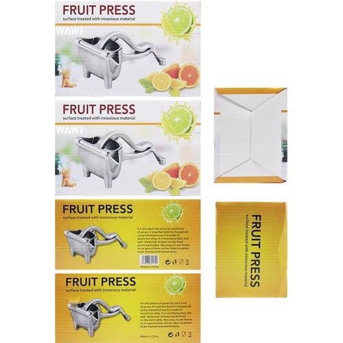 Stainless Steel Citrus Juicer, Lemon Orange Squeezer - Silver