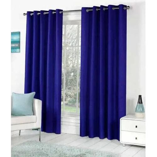 2 Pcs Curtain pieces 2 by 1.5m & 3m White Net - blue