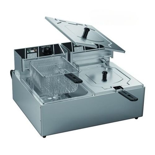Global Star 12 Litres Deep Fryer - Silver