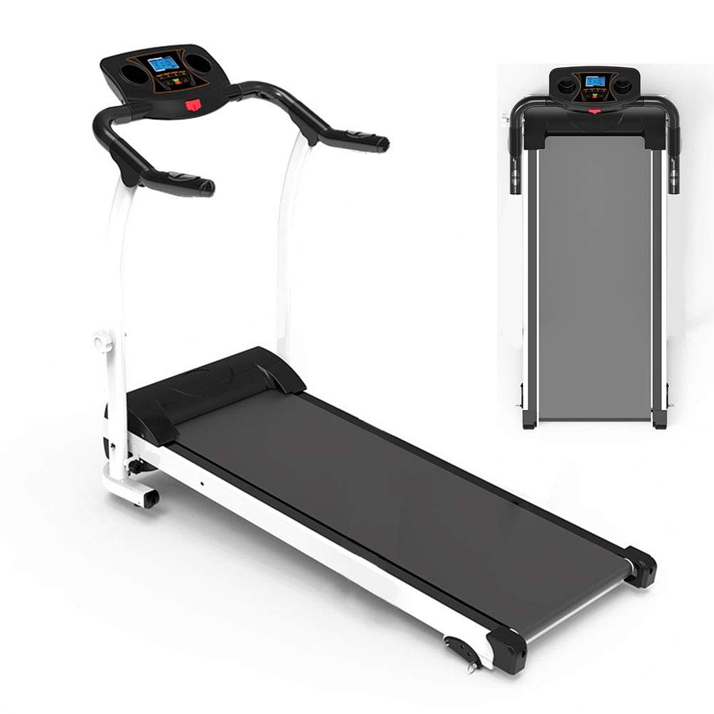 1-8km/h Portable Foldable Treadmill Fitness Equipment with LCD Screen  for Home Office