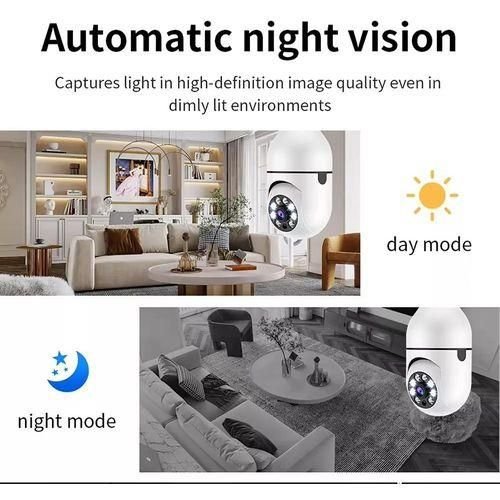 2.4G Wifi Blub LED Light Camera 200w  Monitoring Night Vision 1080P