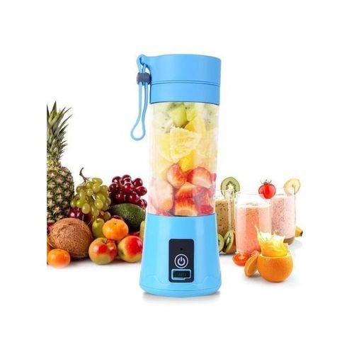 Portable Blender Juicer 380ml USB Rechargeable - Multicolor