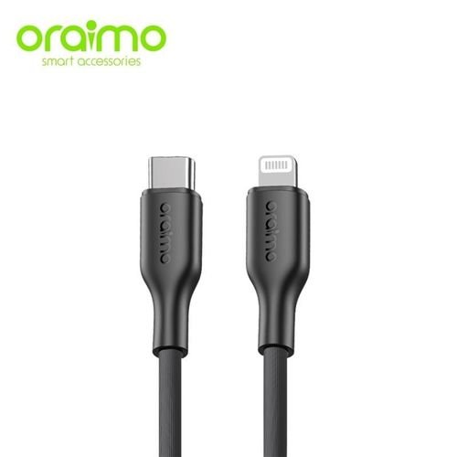 Oraimo Data Cable 3A 1M Type C To Lightning-  Black