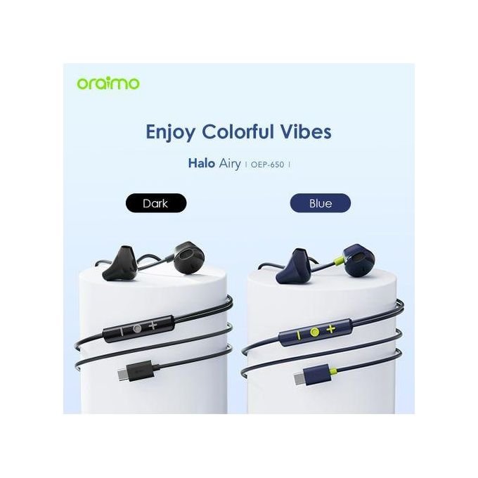 Oraimo Type-C  In-ear Wired Headphones