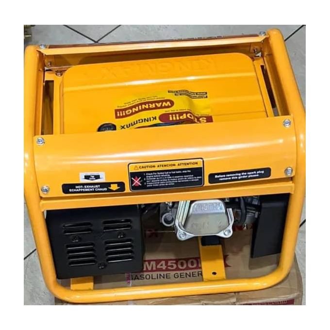 King Max 1KVA Gasoline Medium Yellow Generator