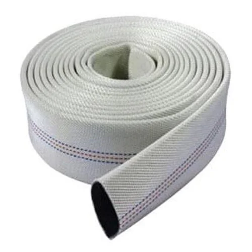 3 Inch Irrigation PVC Canvas Hose Pipe - White