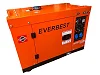 Everbest 7.5 kVA Heavy Duty Silent Diesel Generator EY7500ET - Orange