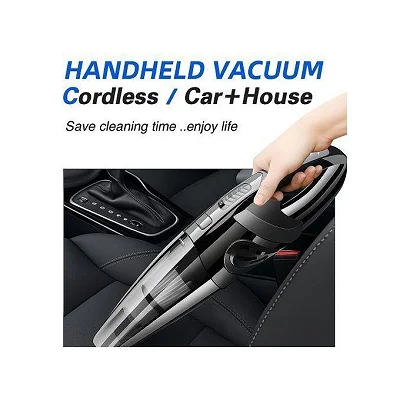 Wireless Vacuum Cleaner Rechargeable For Car Home, 120w