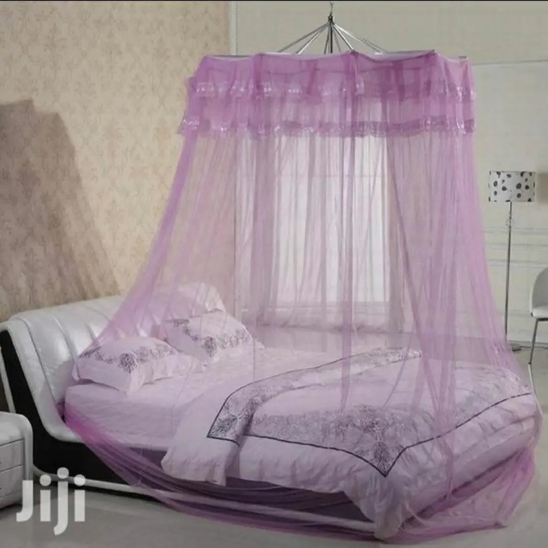 6x6 Umbrella Structure Canopy Bed Net-Purple