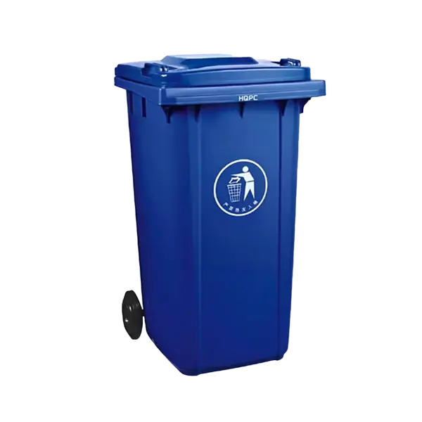 Outdoor 120L Dustbin/ Waste Bin, 120 Litres Dustbin – Blue