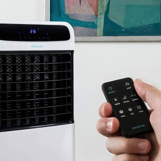 Pixel 12L Air Cooler With Remote Control, 3 Speed Settings & Timer – White