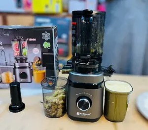 Hoffmans HM-640 Slow Juicer Cold Press Juice Extractor 300W – Black