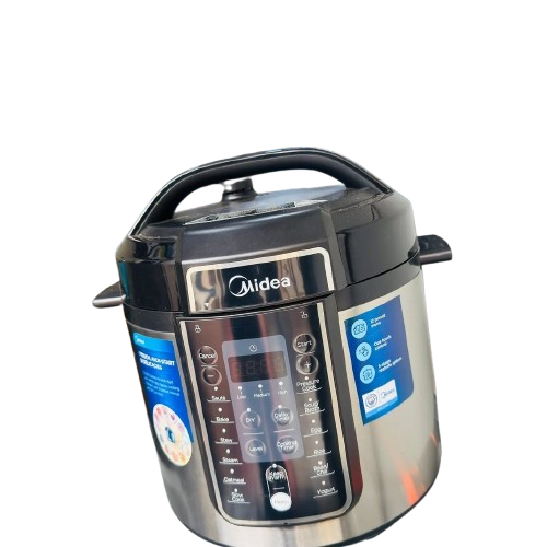Midea Digital Electric Pressure Cooker 9-in-1 Functions multicooker 6L - Silver (Copy)