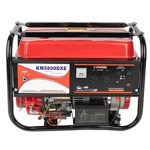 King Max 2.8KVA Petrol Generator – Key & Manual Start, Portable Gasoline Generator