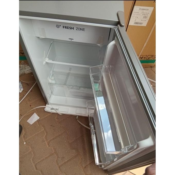 Hisense 120L Mini Single Door Fridge – Silver RR120DAGS