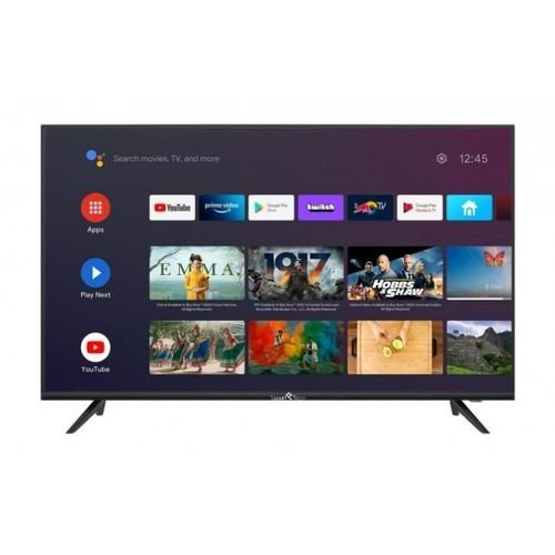 Smartec 43 Inch Android Smart HD LED Digital Frameless TV With Netflix YouTube- Black