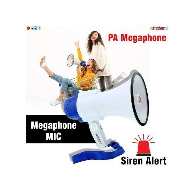 Handy Megaphone Loud Speaker - Multicolor