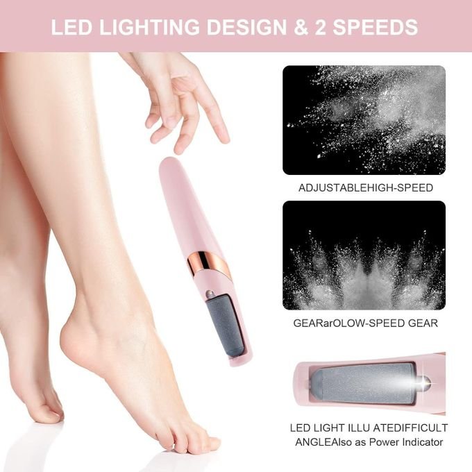 Flawless Rechargeable Electric Foot File Callus Remover Pedicure Machine