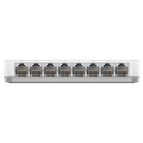 Dlink 8-Port 10/100Mbps Switch - White