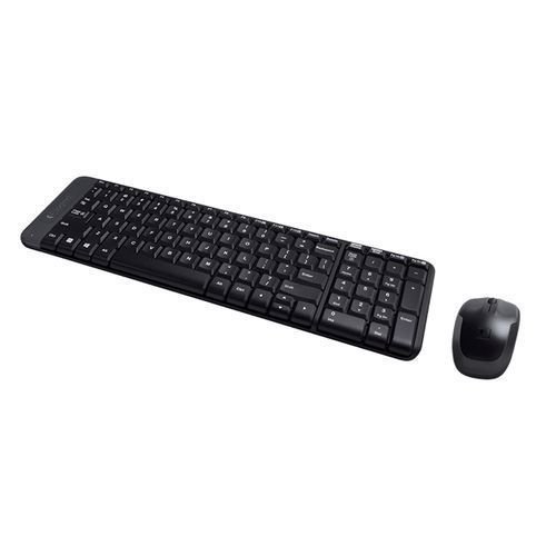 MK220 Wireless Keyboard And Mouse Combo -Black