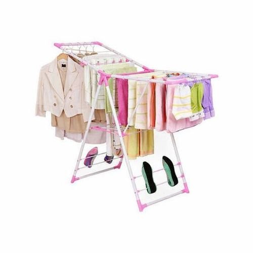 Clothes Drying Rack, Foldable Hanger - Multicolor