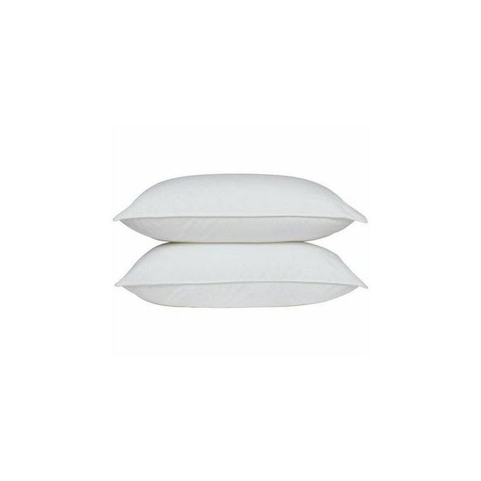 Fiber Pillows Pair ( 2pcs) - White
