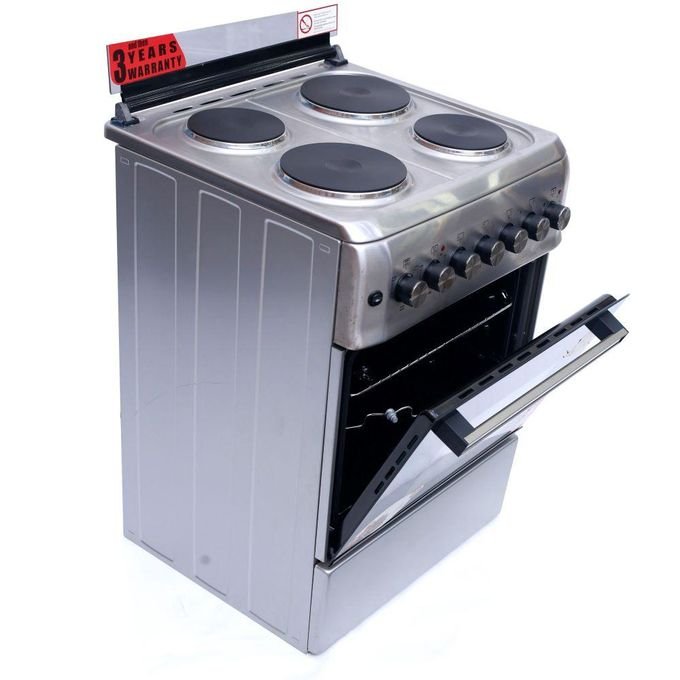 Blueflame 50cm X 50cm Full Electric Cooker S504ERF ( Made In Turkey ) - Stainless Steel