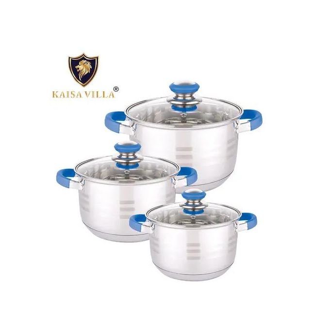 Kaisa Villa 6 Pieces Cookware Set Serving Dishes With Lids