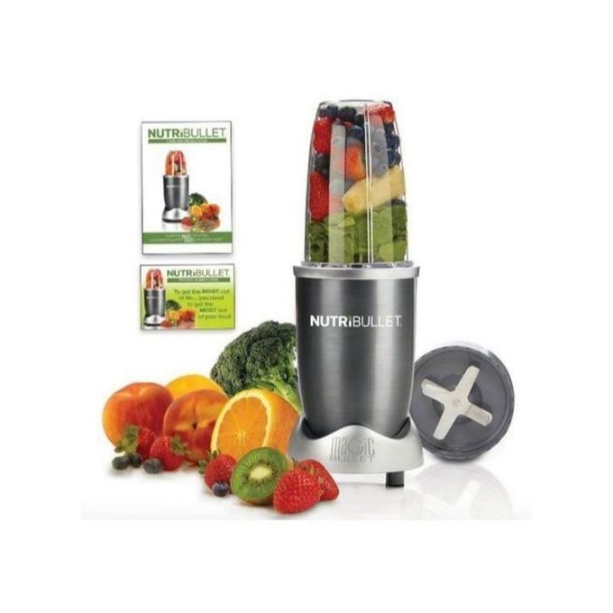 Nutribullet Original Magic Bullets Pro 900 Series Nutrition Juicer Blender Extractor Mixer- Silver