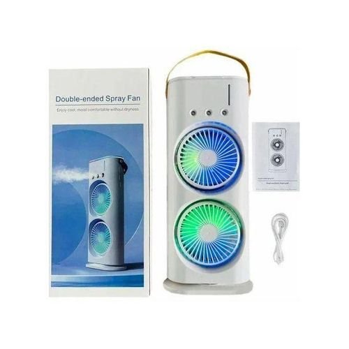 Portable Rechargeable Spray Fan Cooler