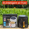 Silver Crest 8 Liters Air Fryer with Touch Control – Multicolor