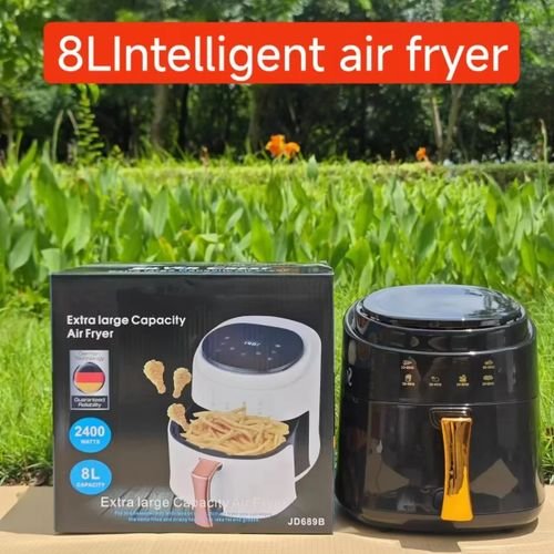 Silver Crest 8 Liters Air Fryer with Touch Control – Multicolor