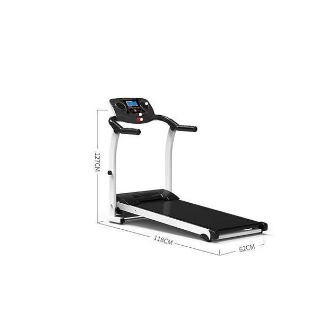 Foldable Electric Motorized Treadmill with Manual Incline