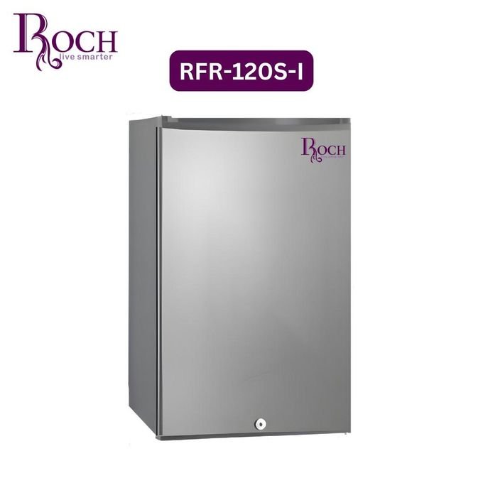 Roch 120L Single Door Fridge – Silver with 2 Years Warranty