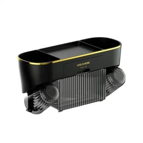 Toothbrush Holder with 2 Cups & Automatic Toothpaste Dispenser, Wall-Mounted Toilet Paper Rack