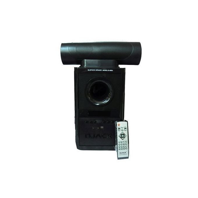 Djack AK-903L HiFi Home Theater Woofer – Bluetooth & FM Radio Speaker System, Black